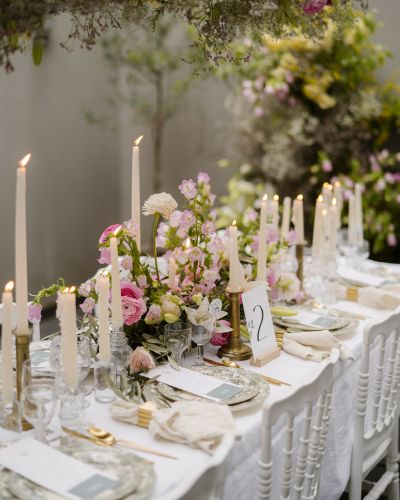 bloemen decoratie bruiloft