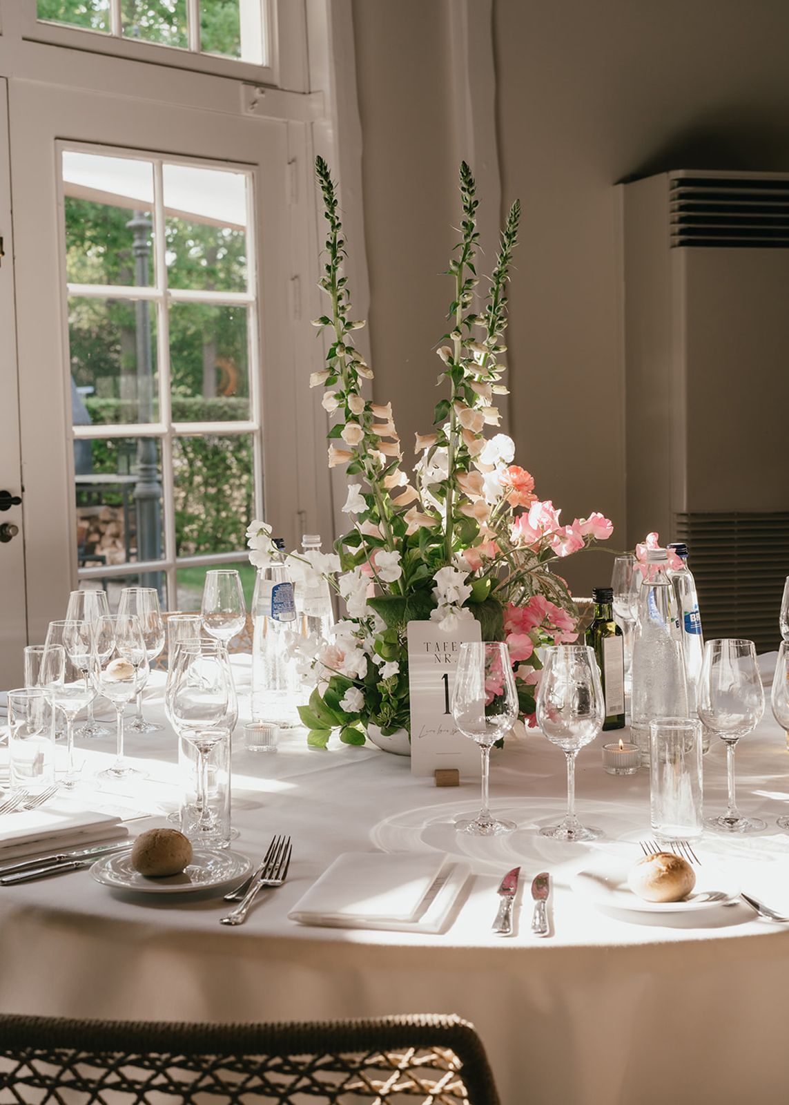 bruiloft bloemen decoratie