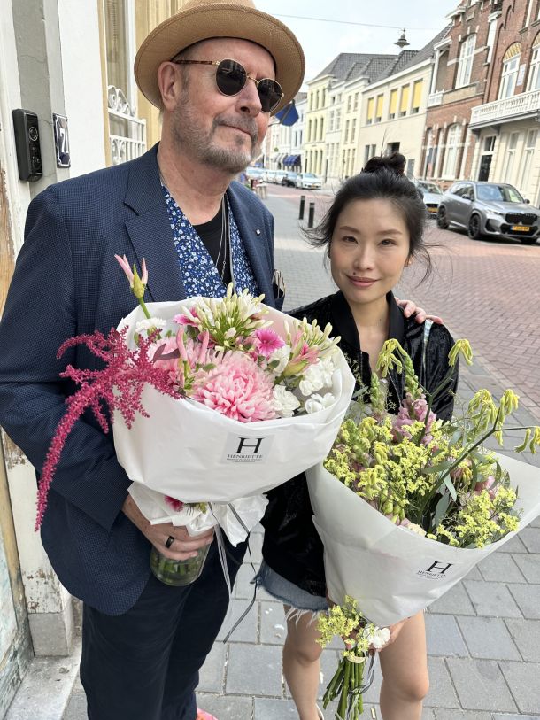 Klanten bouquet bloeme koop