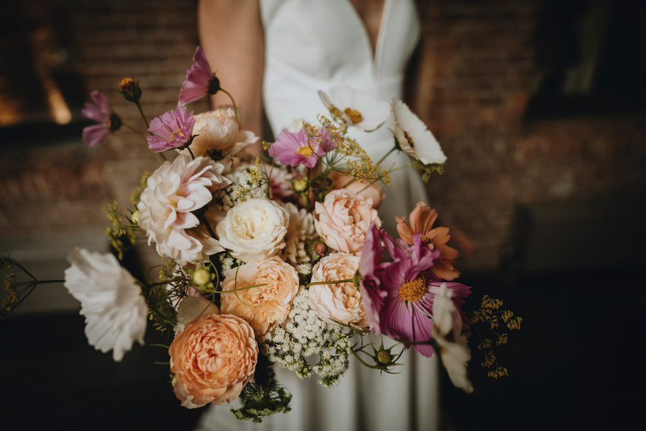 bruidboeket bloeme bos