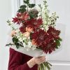Boeket bloemen rood
